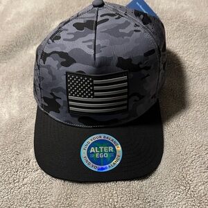 Gray Camo Men's Hat